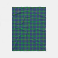Scottish Clan Burt Tartan Plaid