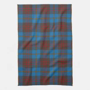 Scottish Clan Cameron Hunting Tartan Plaid Tea Towel