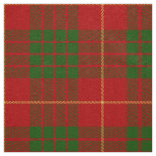 Scottish Clan Cameron Tartan Plaid Fabric