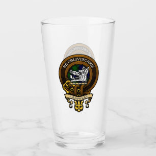 Scottish Clan Campbell Badge and Crest  Glass