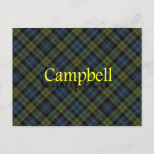 Scottish Clan Campbell Postcard