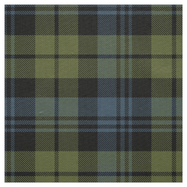 Scottish Clan Campbell Tartan Plaid Fabric (Swatch)