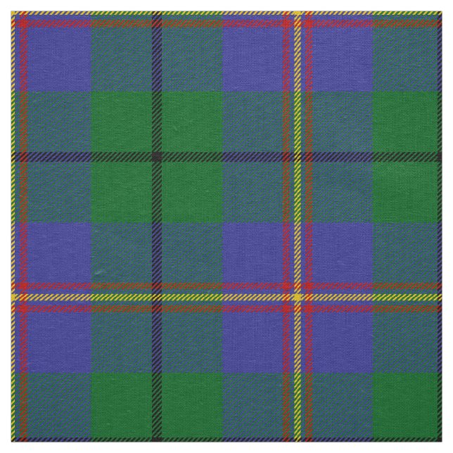 Scottish Clan Carmichael Tartan Plaid Fabric (Swatch)