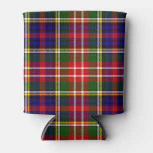 Scottish Clan Christie Tartan Plaid Can Cooler