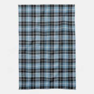Scottish Clan Clark Tartan Plaid Tea Towel