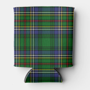 Scottish Clan Cockburn Tartan Plaid Can Cooler