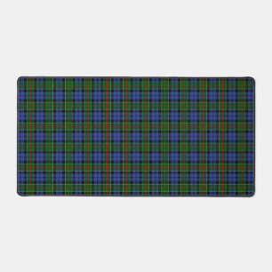 Scottish Clan Colquhoun Tartan Plaid Desk Mat