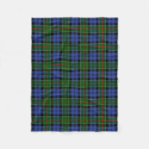 Scottish Clan Colquhoun Tartan Plaid Fleece Blanket