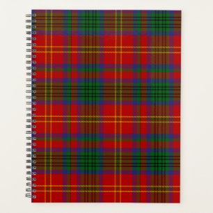 Scottish Clan Connolly Dress Tartan Plaid Planner