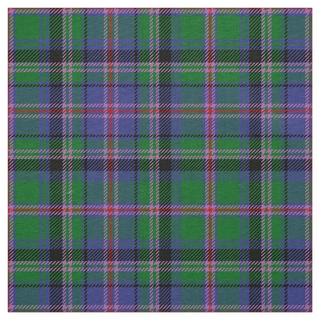 Scottish Clan Cooper Tartan Plaid Fabric (Swatch)