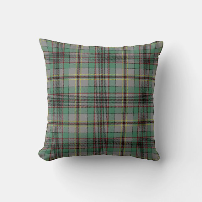 Scottish Clan Craig Tartan Plaid Cushion (Front)