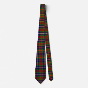 Scottish Clan Crozier Tartan Plaid Tie