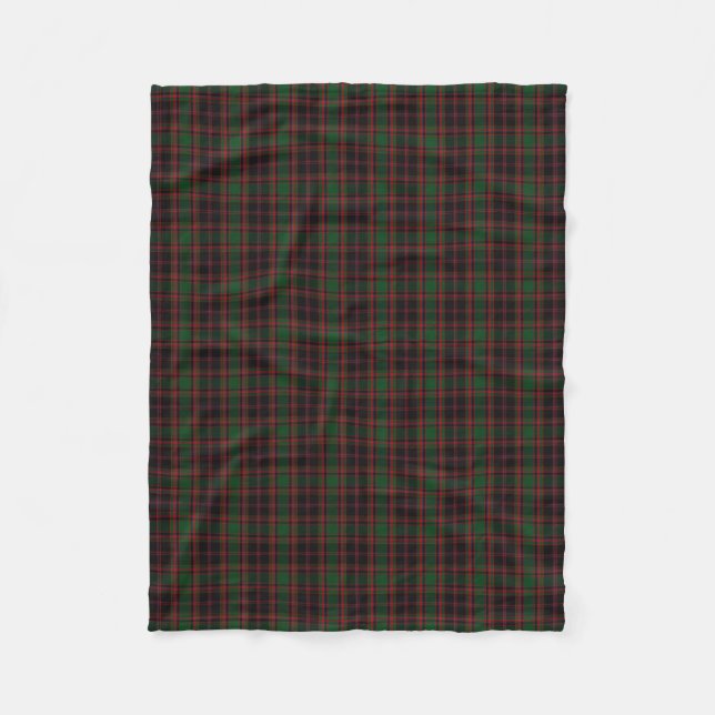 Scottish Clan Cumming Cummings Hunting Tartan Fleece Blanket (Front)