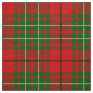 Scottish Clan Cumming Tartan Plaid Fabric