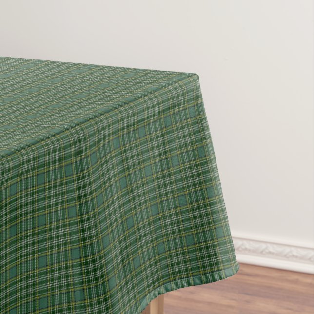 Scottish Clan Currie Curry Currier Tartan Tablecloth (In Situ)