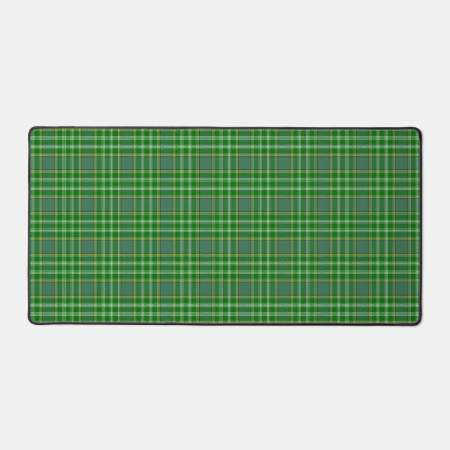 Scottish Clan Currie Tartan Plaid Desk Mat (Front)