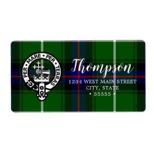 Scottish Clan Donald Tartan and Crest