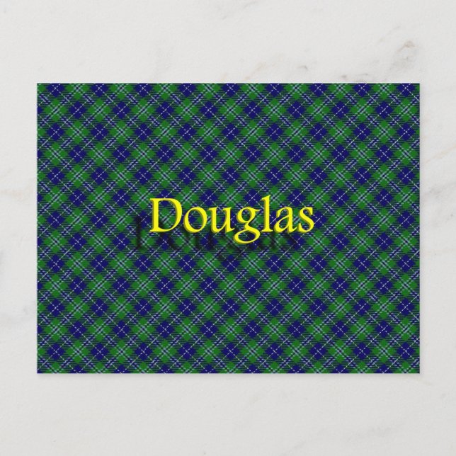 Scottish Clan Douglas Postcard (Front)