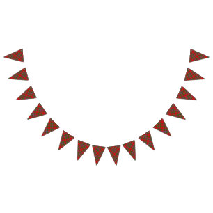 Scottish Clan Drummond Tartan Bunting