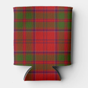 Scottish Clan Drummond Tartan Plaid Can Cooler