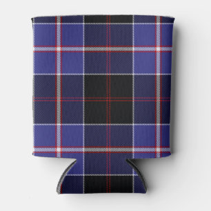 Scottish Clan Dunlap Tartan Plaid Can Cooler