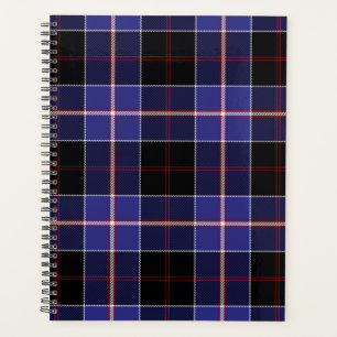 Scottish Clan Dunlap Tartan Plaid Planner