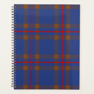 Scottish Clan Elliot Tartan Plaid Planner