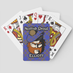 Scottish Clan Elliott Tartan Deck Playing Cards