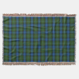 Scottish Clan Ferguson Fergusson Tartan Throw Blanket