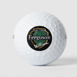 Scottish Clan Ferguson Personalise Your Name Golf Balls