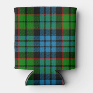 Scottish Clan Fletcher Tartan Plaid Can Cooler
