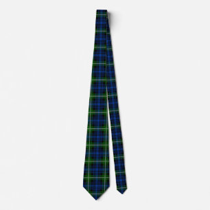 Scottish Clan Forbes Tartan Plaid Tie