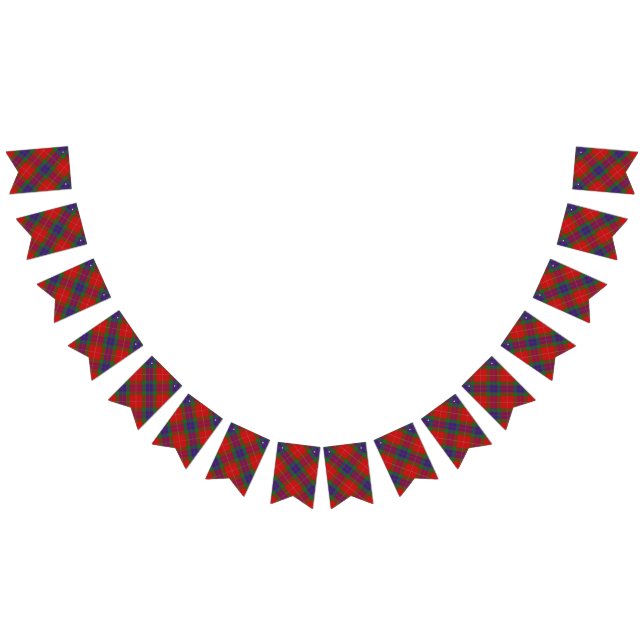 Scottish Clan Fraser Tartan Bunting (All)