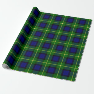 Scottish Clan Gordon Tartan Plaid Wrapping Paper
