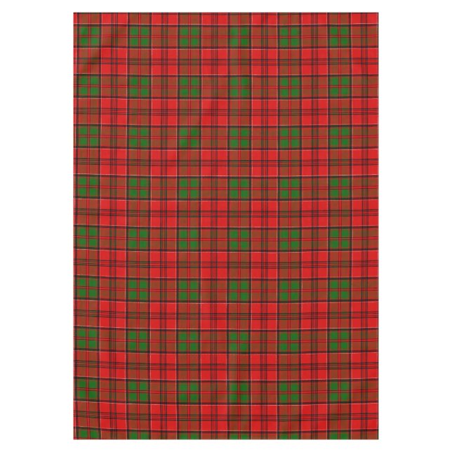Scottish Clan Grant Tartan Plaid Tablecloth (Front)