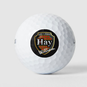 Scottish Clan Hay Personalise Your Name Golf Balls
