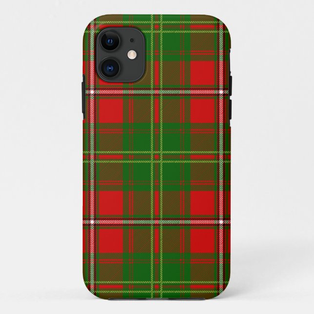 Scottish Clan Hay Tartan Plaid Case-Mate iPhone Case (Back)