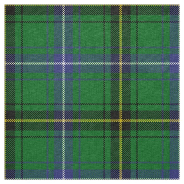 Scottish Clan Henderson Tartan Plaid Fabric (Swatch)