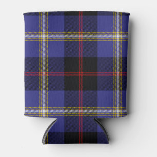 Scottish Clan Hill Tartan Plaid Can Cooler