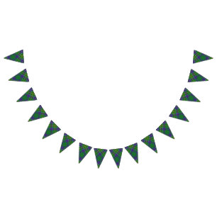 Scottish Clan Hunter Tartan Bunting
