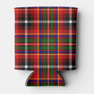 Scottish Clan Innes Tartan Plaid Can Cooler