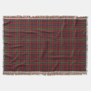 Scottish Clan Innes Tartan Throw Blanket