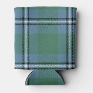 Scottish Clan Irvine of DrumTartan Plaid Can Cooler