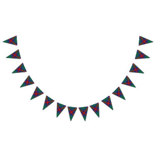 Scottish Clan Jardine Tartan Bunting
