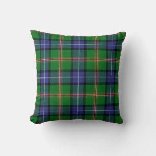 Scottish Clan Jones Tartan Plaid Cushion