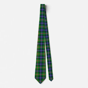 Scottish Clan Jones Tartan Plaid Tie