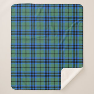 Scottish Clan Keith Tartan Plaid Sherpa Blanket