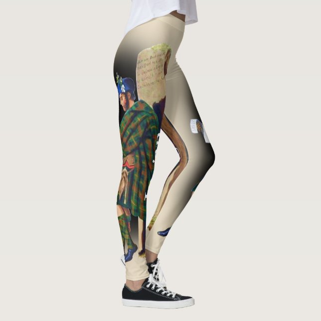 Scottish Clan Logan By R. R. McIan Leggings (Right)