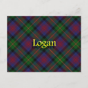 Scottish Clan Logan Postcard