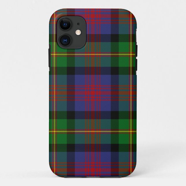 Scottish Clan Logan Tartan Plaid Case-Mate iPhone Case (Back)